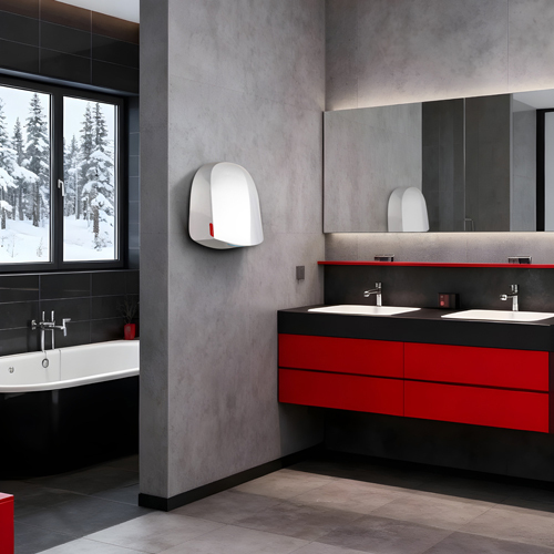 Royal Thermo RTHD-1100 White пластиковая сушилка для рук