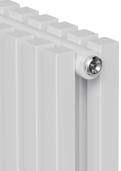 Royal Thermo Shift Q30 C2180 - 12 секц. RAL9016, боковое 1/2 радиатор отопления
