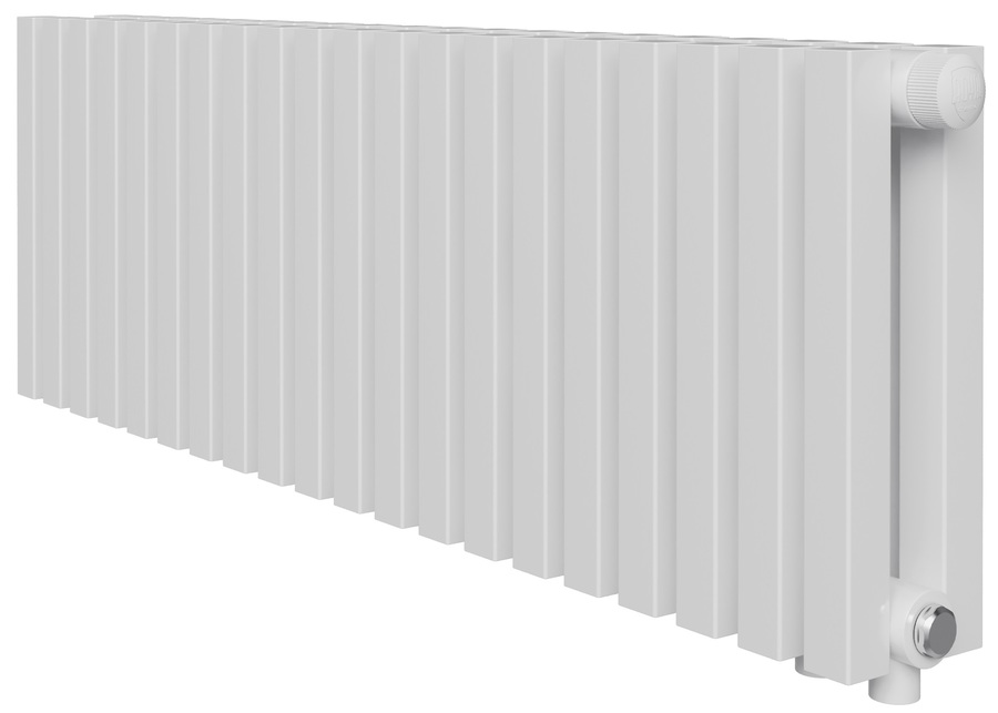 Royal Thermo Shift Q30 VC2030 - 14 секц. RAL9016, нижнее 1/2 радиатор отопления