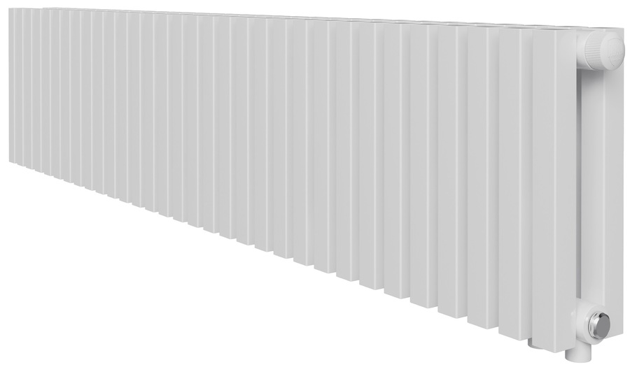Royal Thermo Shift Q30 VC2030 - 38 секц. RAL9016, нижнее 1/2 радиатор отопления