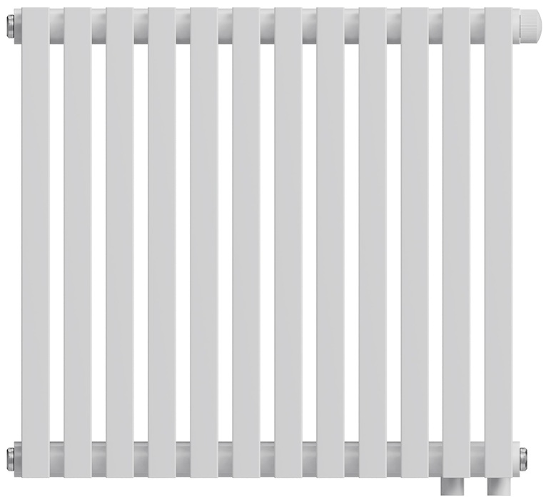 Royal Thermo Shift Q30 VC2050 - 12 секц. RAL9016, нижнее 1/2 радиатор отопления