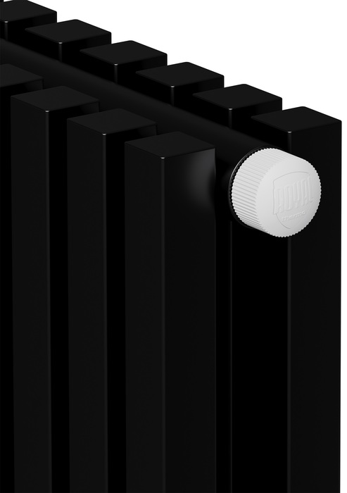 Royal Thermo Shift Q30 VC2180 - 08 секц. RAL9005m, нижнее 1/2 радиатор отопления
