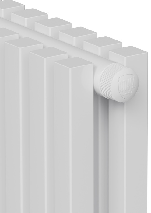 Royal Thermo Shift Q30 VC2180 - 12 секц. RAL9016, нижнее 1/2 радиатор отопления