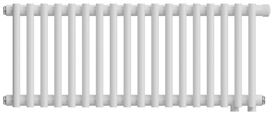 Royal Thermo Shift R22 VC2030 - 18 секц. RAL9016, нижнее 1/2 радиатор отопления