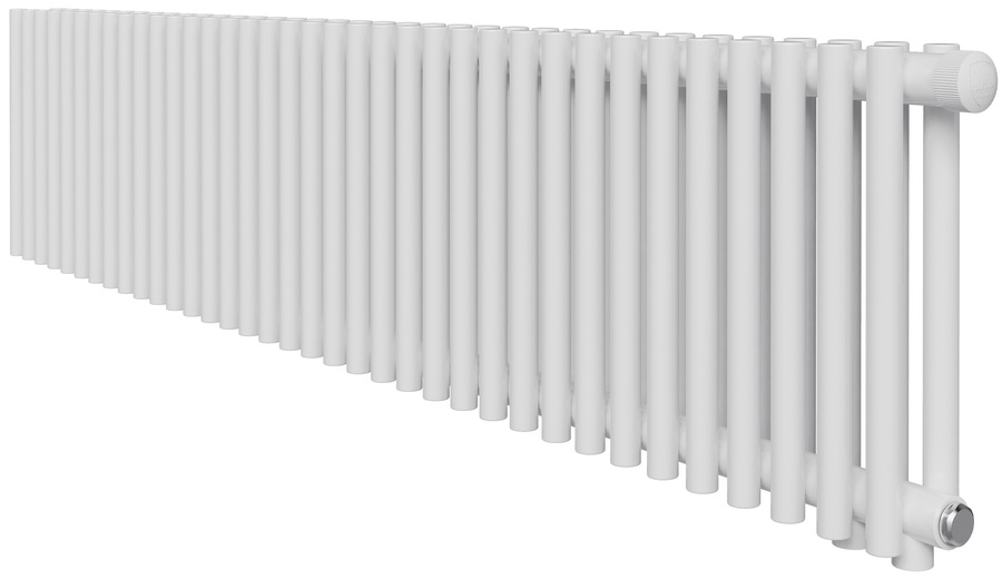 Royal Thermo Shift R22 VC2030 - 30 секц. RAL9016, нижнее 1/2 радиатор отопления
