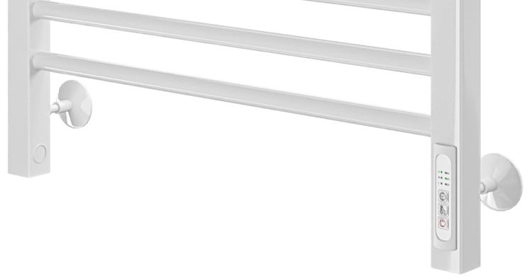 Royal Thermo Stato white П15 500х1000 электро (встроен. диммер) электрический полотенцесушитель лесенка
