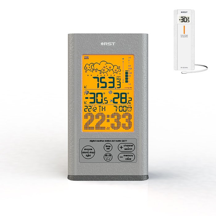 Rst 02577 настольная домашняя метеостанция