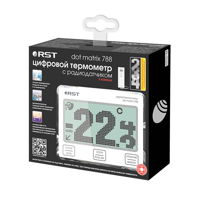 Rst 02788 для погреба термометр с выносным датчиком