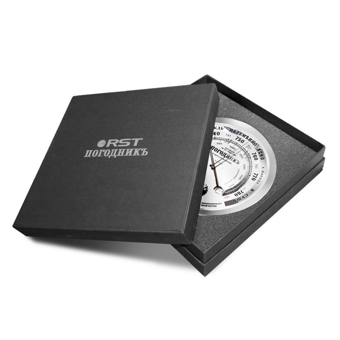 Rst 07835 старниный металлический барометр