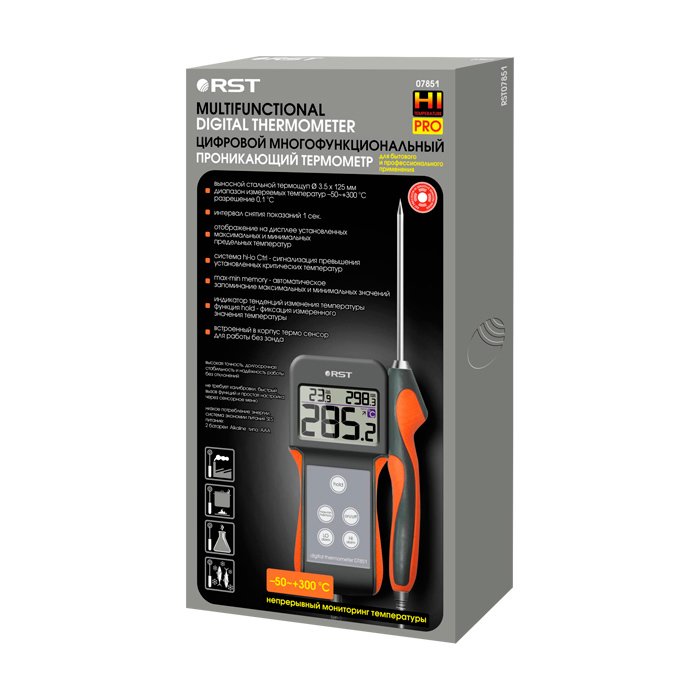Rst 07851 PRO электронный высокотемпературный термометр