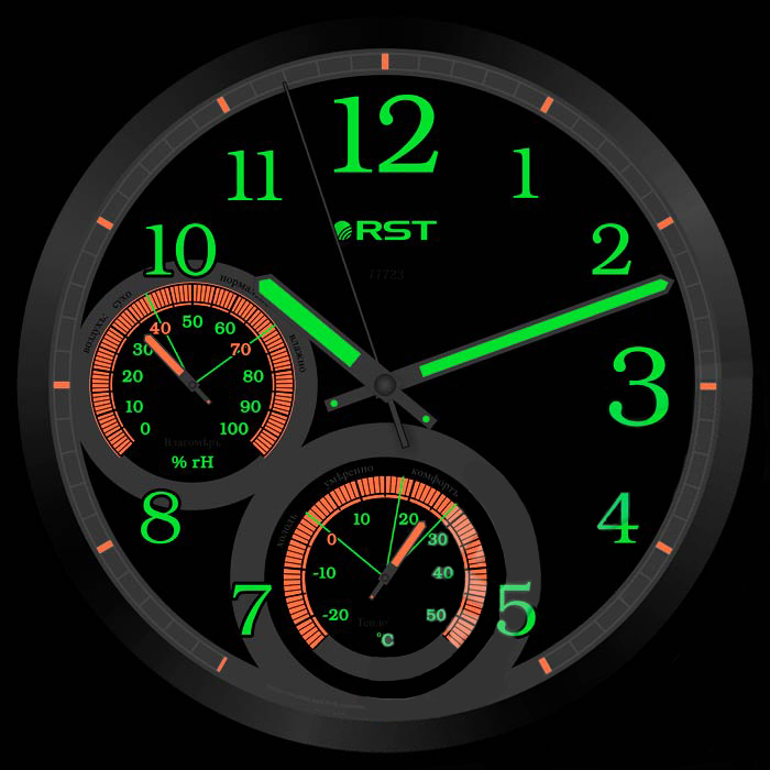 Rst 77723 настенные часы для квартиры