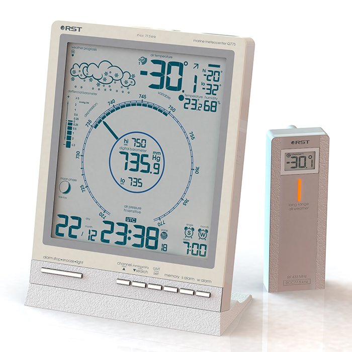 Rst 88775 метеостанция с ЖК-дисплеем