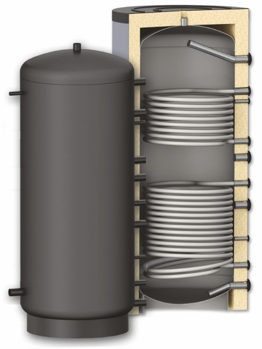 S-tank SOLAR SS DUO 1200 бойлер косвенного нагрева