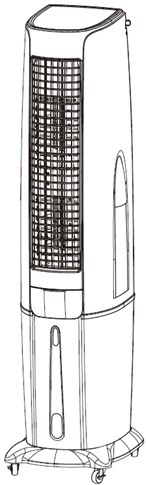 Sabiel MH25 промышленный мобильный кондиционер
