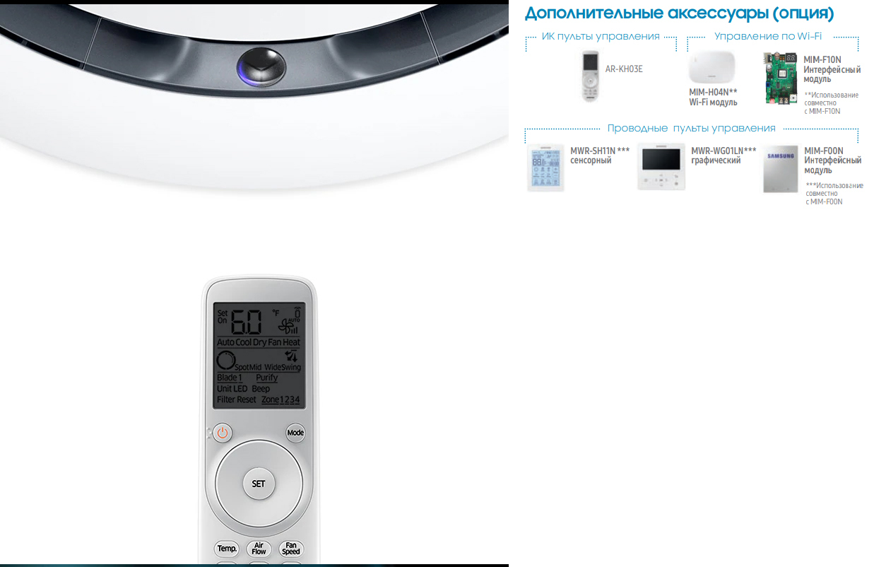 Samsung AG072MN4PKH/EU кассетный фанкойл до 8 кВт