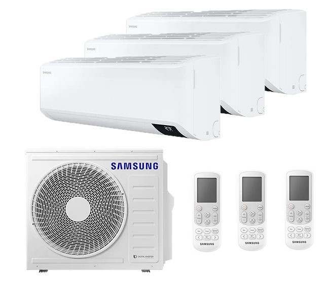 Samsung Free Match AJ068TXJ3KH/EA/AJ025TNTDKH/EA*3 мульти сплит-система на 3 комнаты