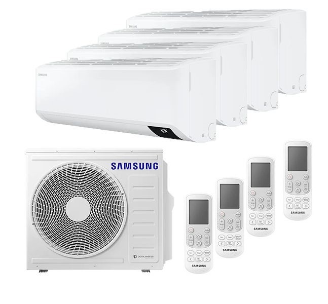 Samsung Free Match AJ080TXJ4KH/EA/AJ025TNTDKH/EA*4 мульти сплит-система на 4 комнаты