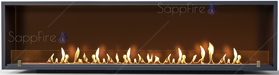 Sappfire очаг 1800 настенный биокамин
