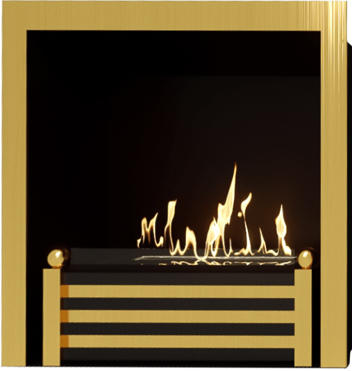 Sappfire Премиальная каминная вставка Gold S напольный биокамин