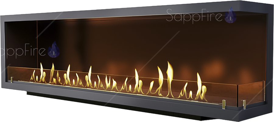 Sappfire угловой очаг 1700 настенный биокамин