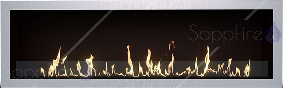Sappfire Venera 700 шлифованный настенный биокамин