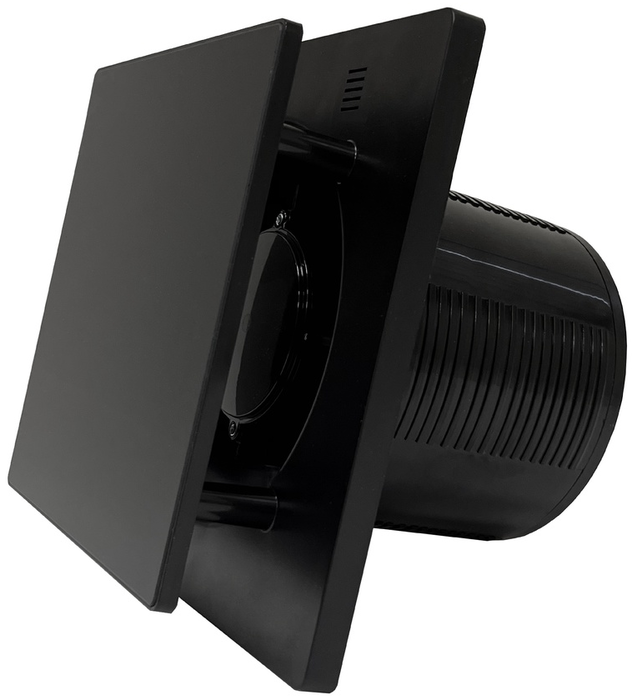 Seicoi SKGP05-01 Black glass D120 вытяжка для ванной диаметр 120 мм