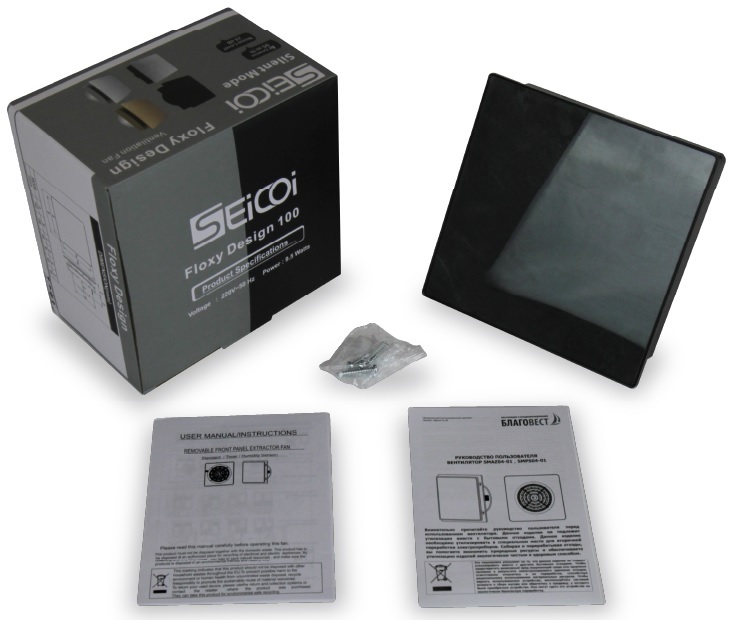 Seicoi SMAD04-01G marble вытяжка для ванной диаметр 100 мм