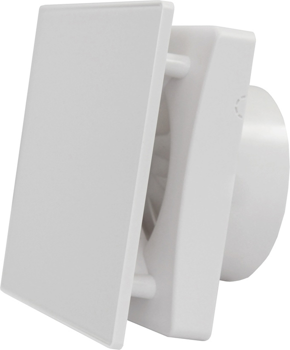 Seicoi SMAD04-01G-W White glass вытяжка для ванной диаметр 100 мм