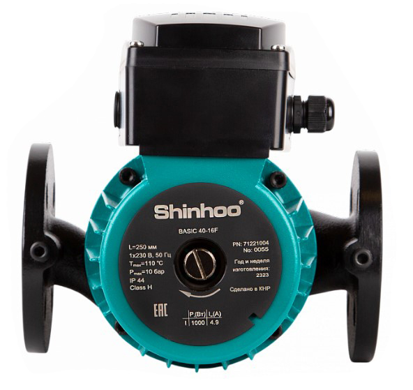 SHINHOO BASIC 40-16F 1x230V циркуляционный насос