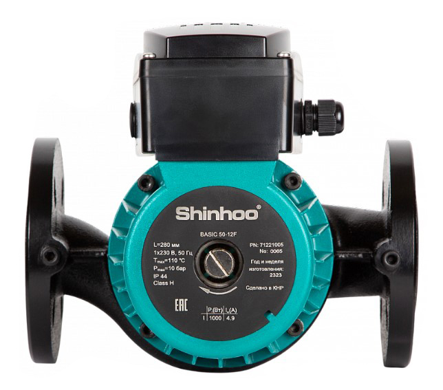 SHINHOO BASIC 50-12F 1x230V циркуляционный насос