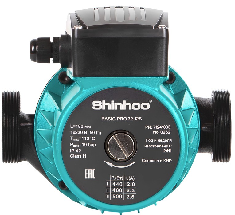 SHINHOO BASIC PRO 32-12S 1x230V циркуляционный насос