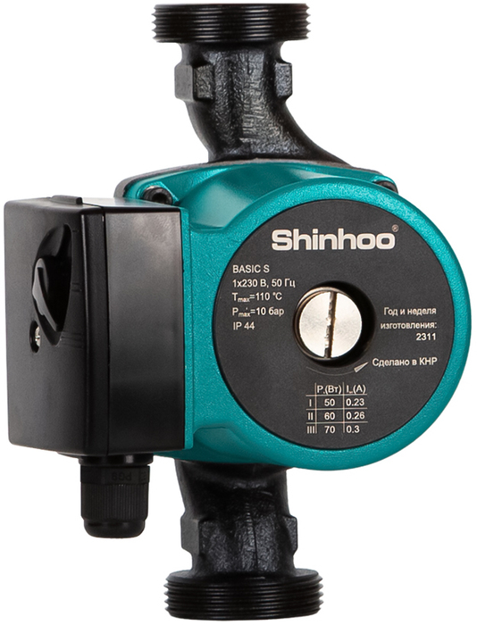 SHINHOO BASIC S 15-6S 130 1х230V циркуляционный насос