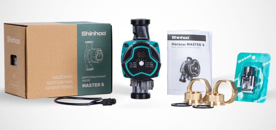 SHINHOO MASTER S 25-6 130 1x230V циркуляционный насос
