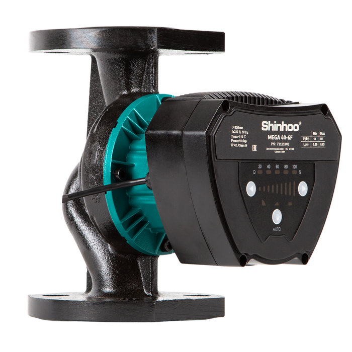 SHINHOO MEGA 40-10F 230V циркуляционный насос