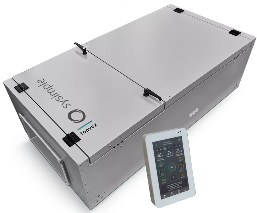 Sysimple Topvex SF08 HWL приточная вентиляционная установка