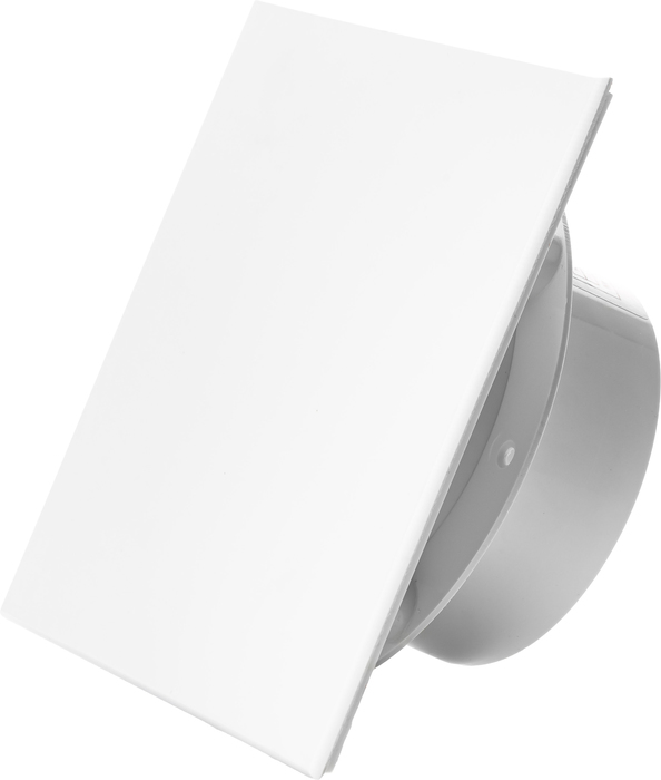 SlimVent МV 100, пластик, белый матовый вытяжка для ванной диаметр 100 мм