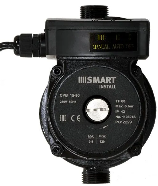 Smart Install CPB 15-90 160 циркуляционный насос