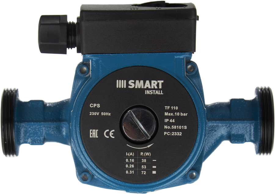 Smart Install CPS 32-80 180 1x230В, с гайками циркуляционный насос