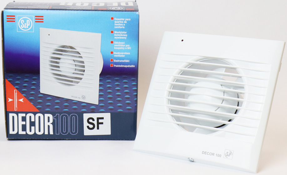 Soler & Palau Decor 100SF (230V 50HZ) RE вытяжка для ванной диаметр 100 мм