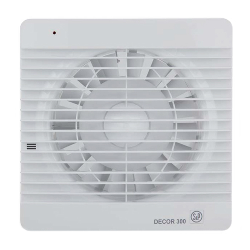 Soler & Palau Decor 300CH с датчиком влажности вытяжной вентилятор белого цвета