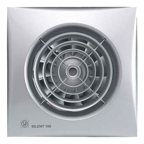 Soler & Palau SILENT-100 CHZ SILVER осевой бесшумный вентилятор