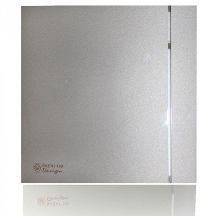 Soler & Palau SILENT-100 CHZ SILVER DESIGN с обратным клапаном потолочный вентилятор