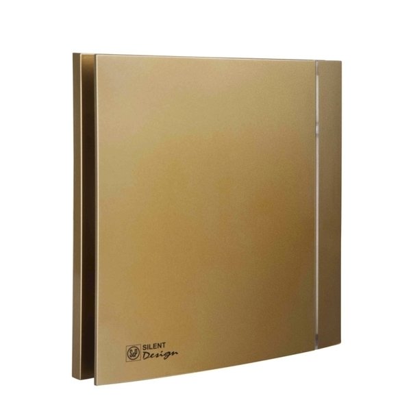 Soler & Palau SILENT-100 CRZ GOLD DESIGN-4C (230V 50) с обратным клапаном накладной вентилятор с таймером