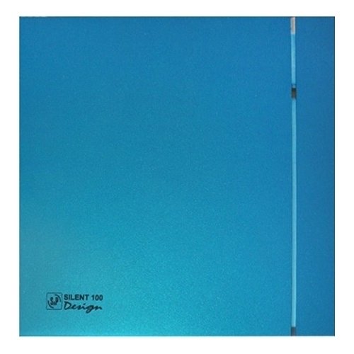 Soler & Palau SILENT-100 CZ BLUE DESIGN-4C с датчиком влажности накладная вытяжка для ванной
