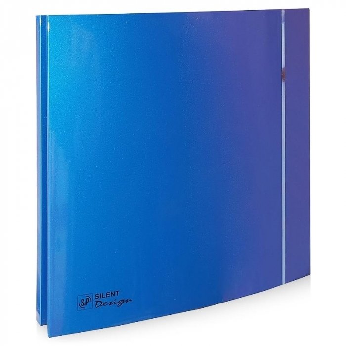 Soler & Palau SILENT-100 CZ BLUE DESIGN-4C с датчиком влажности накладная вытяжка для ванной