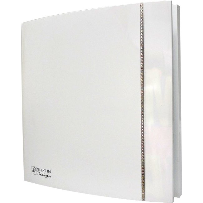 Soler & Palau SILENT-100 CZ DESIGN SWAROVSKI (230V 50) для квартиры бытовой вытяжной вентилятор