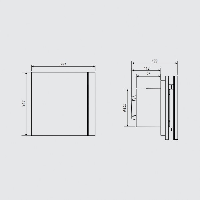 Soler & Palau SILENT-300 CHZ DESIGN-3C обратного хода вентиляционная вытяжка для квартиры
