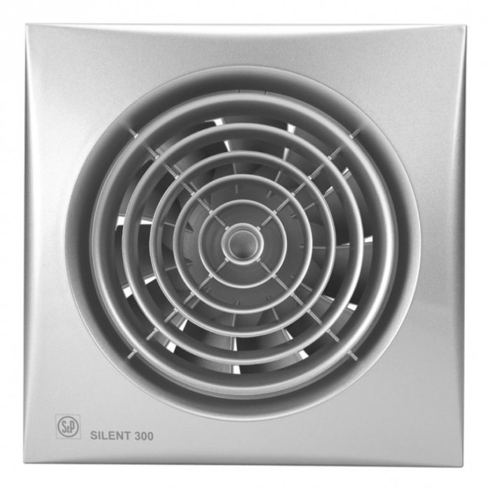 Soler & Palau SILENT-300 CRZ SILVER с обратным клапаном потолочный вентилятор
