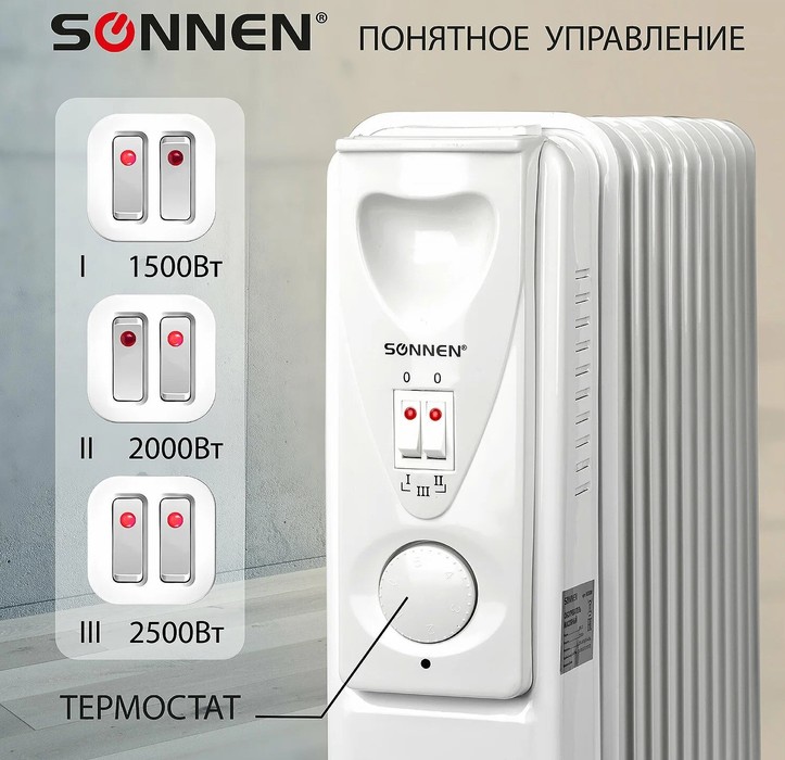 SONNEN DFS-11 масляный радиатор