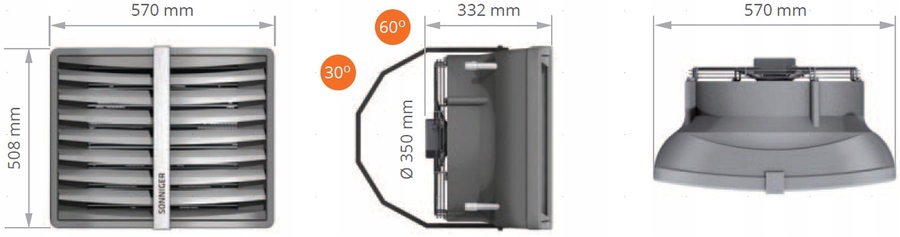 Sonniger HEATER CONDENS ONE водяная тепловая пушка
